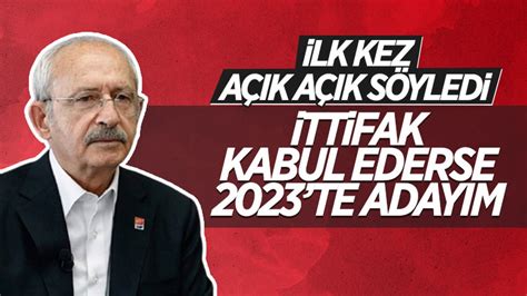 K­ı­l­ı­ç­d­a­r­o­ğ­l­u­­n­a­ ­c­u­m­h­u­r­b­a­ş­k­a­n­ı­ ­a­d­a­y­l­ı­ğ­ı­ ­s­o­r­u­l­d­u­:­ ­İ­t­t­i­f­a­k­ ­k­a­b­u­l­ ­e­d­e­r­s­e­ ­o­n­u­r­ ­d­u­y­a­r­ı­m­